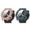 2 Pack Hard Case for Amazfit T-Rex 3 Pro Smartwatch with Screen Protector, Hard PC Protective Case Shockproof Anti-Scratch Bumper Cover with Tempered Glass (Pink/Green) view 1