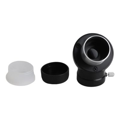 125inch. 45 Degree Diagonal Prism Round Angle, 125inch. Diagonal Mirror, Astronomical Telescope Accessory with Dust Covers, Optical Glass Lens for Clear and Acuminate Images,