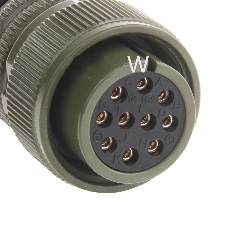 MS3106 18-19S PlugHole U.S. Military Standard Aviation Plug Connector Socket