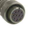 MS3106 18-19S PlugHole U.S. Military Standard Aviation Plug Connector Socket view 1