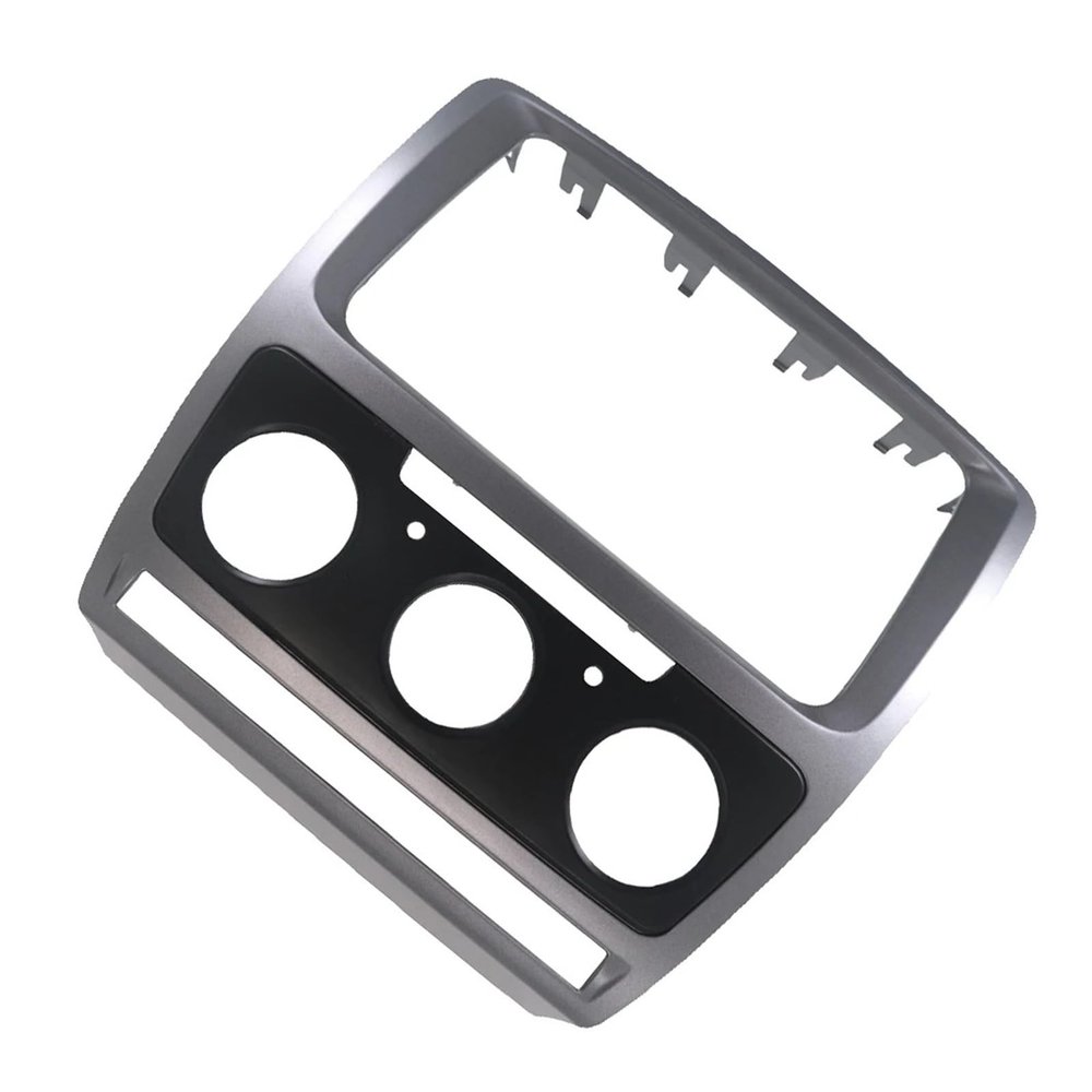 Radio Frame Car 2 DVD Frame Trim Frame Adapter DVD Panel Kit Mounting Kit Audio Stereo Panel Fit For Skoda Fit For Octavia 13 Convenient