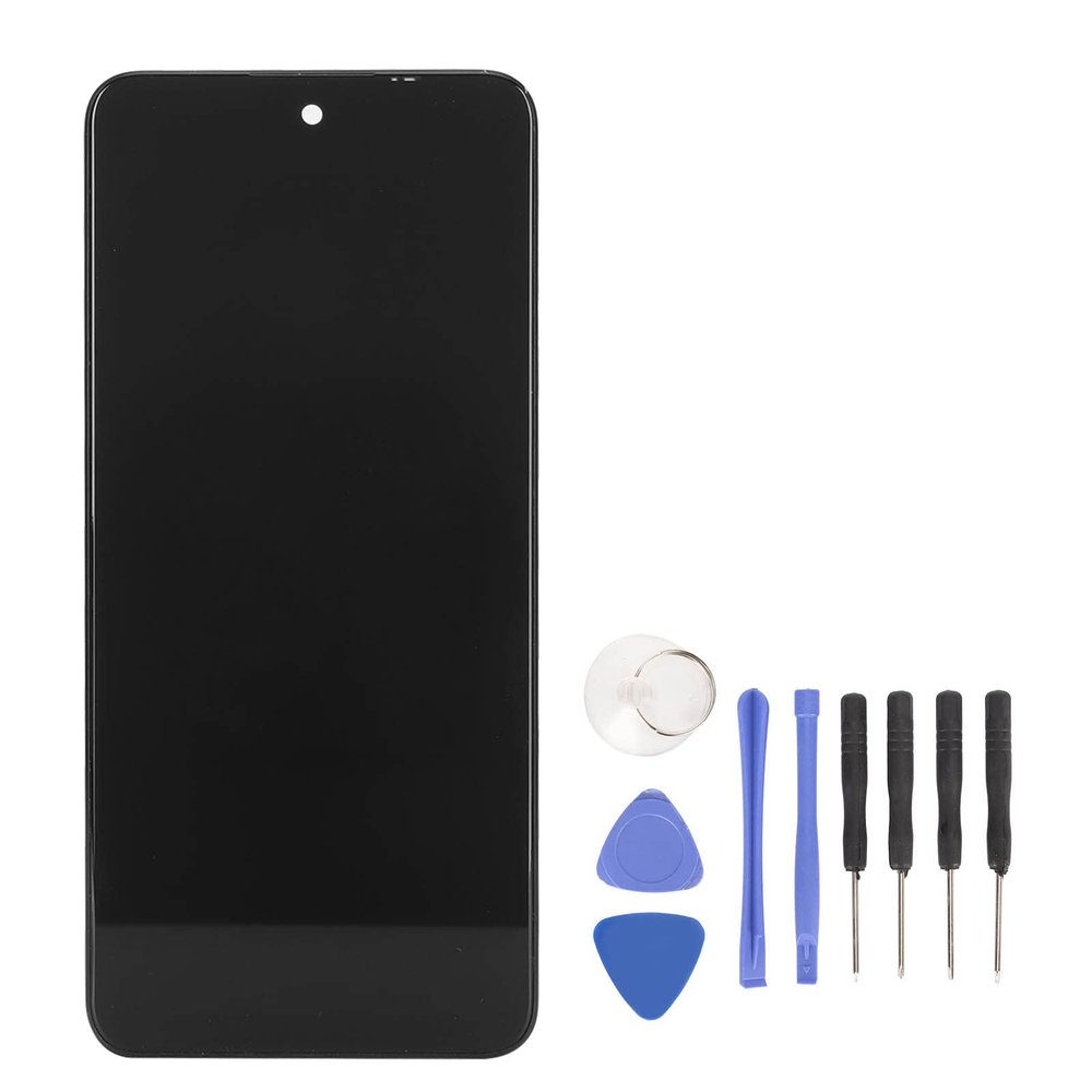 Screen Replacement for K52, LCD Display Touch Digitizer, 66. Inch Resolution Screen with Frame, 3D Sensitive Touch Function, Compatible for LM K520Y Mobile Phone