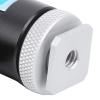 Multi Functional Aluminum Alloy Head with Cold Shoe Base, Camera Head, 360 Degree Rotation and 90 Degree Adjustment, Compatible with Camera, Fill , Microphone, view 2