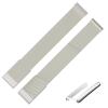 Premium Waterproof Quick-Dry Replacement Band Compatible with WHOOP 5.0 / WHOOP MG  Adjustable Breathable Fitness Strap, Sweatproof Hydroknit Sports Wristband for Men & Women (White, WHOOP 5.0) view 2