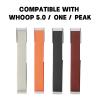 Premium Waterproof Quick-Dry Replacement Band Compatible with WHOOP 5.0 / WHOOP MG  Adjustable Breathable Fitness Strap, Sweatproof Hydroknit Sports Wristband for Men & Women (White, WHOOP 5.0) view 4
