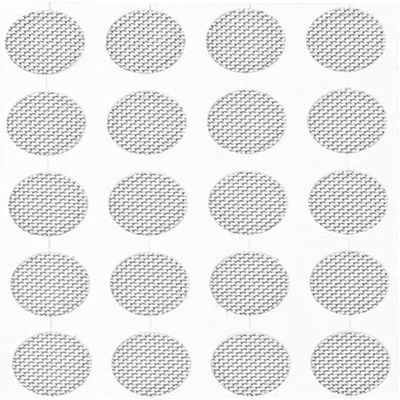 20-Pack Stainless Steel Earbud Filters - 4mm Mesh Replacement for in-Ear Headphones, Anti-Dust and Sweat-Resistant Earphone Accessories (Silver)