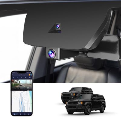 4K Dash Cam for Toyota Land Cruiser 2024 2025 2026 (J250/Gen15), OEM-Style, UHD 2160P Image, App & WiFi, Loop Recording, Easy Install, Plug & Play, 64GB Card