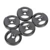 5Pcs Record Adapter, Record Player Accessories, Gramophone Adapter Centre for Phonographs and TV Sets, Black Plastic Adapter Material, and to Use view 2