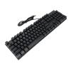104 Keys Mechanical Keyboard with Blue, RGB Gaming Keyboard, 28 Backlight Modes Dual Color Injection Keycaps, Wired Keyboard for, OS X, PC, Laptop view 3