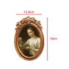 Baoblaze Resin Camera Statue Ornament and Ornate Photo Frame Decorative Model for Cabinets Bar Family Friends Office Bedroom Tabletop Display Holder Stand Gift view 4