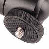 Camera Tripod Head, 360 Degree Rotating Panoramic Head with 14/ Inch Hot Shoe, Aluminum Alloy DSLR Camera Mount Head for DSLR Cameras, Camcorders, Stands, Tripods, Monopods view 3