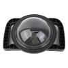 Tbest Shoot Underwater Dome Dual Handheld Port Camera Diving Case Acrylic Aluminum Alloy Housing for 9 Action Surfing view 1