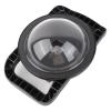 Tbest Shoot Underwater Dome Dual Handheld Port Camera Diving Case Acrylic Aluminum Alloy Housing for 9 Action Surfing view 3