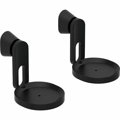 Era 100 Wall Mount, Pair, Black