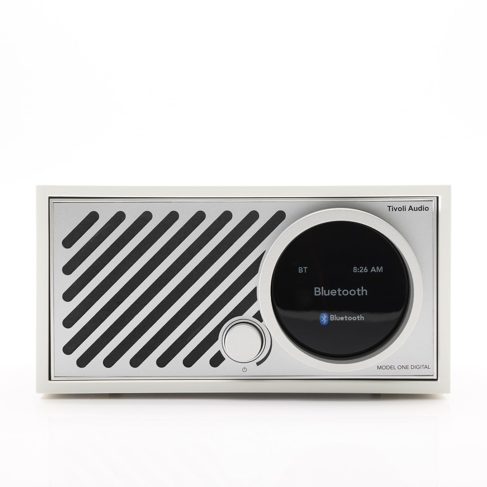 Tivoli Audio Model One Digital Wi-FI & Bluetooth FM Radio - Gen 3 (White/Silver)