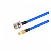BAISULI RG402 Semi Flexible Cable BNC Male to SMA Male Female Adapter 50 Ohm Coaxial Pigtail Extension Cord Jumper(BNC M to RP SMA F,RG402 BLUE_20METER) view 1