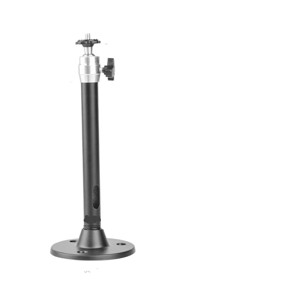 6mm 21cm Projector Tripod Metal Wall Ceiling Mount 1/4 Holder Stand Mounting HY300 Pro P30 TD80W Mini Projector Camera Bracket(Black)
