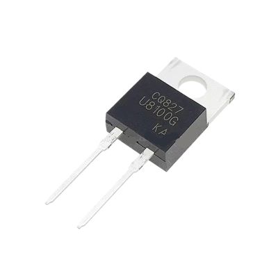 10PCS MUR8100EG MUR8100 U8100G U8100E TO220-2 8A 1000V Power Rectifiers