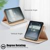 6-inch e-Book Suitable for Onyx Boox Monte Cristo 5 4 3 2 Protective case with Hand Rope 360 Degree Rotating flip Cover (Black) view 3
