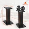 20 Inch (50CM)- Pair- Wood Speaker Stands for Home-Cinema HiFi Desktop and Satellite Speakers Monitor Stands view 2