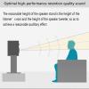 20 Inch (50CM)- Pair- Wood Speaker Stands for Home-Cinema HiFi Desktop and Satellite Speakers Monitor Stands view 3