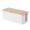 12.5x5.35x4.72in Cable Management Box Cable Organizer Box and Power Strip Box Hide Desk Cord and Floor Cables to Cover and Hide & Power Strips & Cords view 1