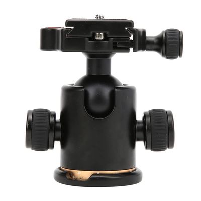 BK 03 Aluminium Alloy Head, Tripod Head with, Fine Tuning Two Way Damping Knob, 360 Degree Panoramic for DSLR Camera, Includes