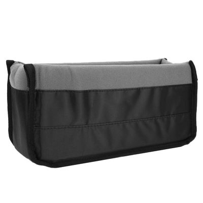 Beufee Camera Insert Bag, Universal Camera Lens Insert Bag Padded Partition Case Pouchlens Cases for Backpack (Gray)