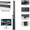 Screen Projector with Tripod, 2.5-Gain 16:9/4:3 4K HD Wrinkle-Free Light-Weight Movie Screen for Home Theater Cinema Indoor Outdoor Backyard Party(60 Inch) view 3