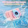 Kids Camera Waterproof - Underwater Camera for Kids, HD Digital Camera for Toddler with 1080P Video Recording, Ideal Christmas Birthday Gifts for Boys Girls Age 3-12 with 32GB Card (Light Pink) view 2