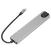 8 in 1 Hub USB C Docking Station, 87W 4K HD Resolution Fast Charging, 5Gbps Data Transfer with 2 USB Ports, SD TF Card Reader, RJ45 Ethernet Port for Home Laptop view 2