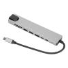 8 in 1 Hub USB C Docking Station, 87W 4K HD Resolution Fast Charging, 5Gbps Data Transfer with 2 USB Ports, SD TF Card Reader, RJ45 Ethernet Port for Home Laptop view 4
