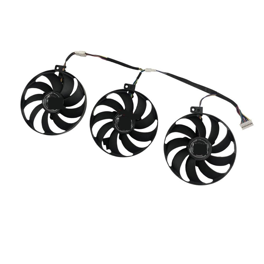 3Pcs CF1010U12S,7Pin VGA Cooler, for ASUS for ROG for Strix RTX 2080Ti for Gaming, for 2080S 8G for GTX 1660TI 6G