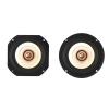 WITPKKL 2PCS 25W 4Inch Cloth Edge Full Frequency Horn Driver Full Range Monitor Speaker Unit Tweeter Woofer Bullet Cone HiFi Loudspeaker(8 ohm,Square) view 3