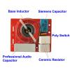 2PCS 2 Way 80W Home Theater HiFi Stereo DIY Audio Dividing Circuits Crossover Filters Speaker Treble Bass Frequency Dividers view 3