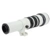 500mm F6.3 Fixed Focus Telephoto Lens, Alloy Optical Glass, with T2 EOSM Adapter Ring for M Mount Mirrorless Camera - High Contrast Multi - Coating, Manual Focus with Tripod Moun (White) view 4