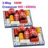 2PCS 3 Way 160W 800/4500Hz 3 Unit High Power Audio Crossover Filters Professional Speaker Home Theater Frequency Divider view 2
