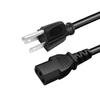 8.2ft 3 Prong Power Cord for Dell Monitor SE2425HM S2725HS S2425HS SE2725HM S2725QC S2725QS S2725DS S3225QS S3425DW AC C13 Cable view 4