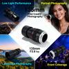 135mm F2.8 Telephoto Lens, Full Frame Large Aperture Portrait Lens for DSLR Cameras - High Light Transmission, Minimal Distortion, Ideal for Portrait and Outdoor Photography view 3