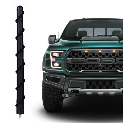 Acdogeer Antenna for Ford F150 2009-2026 & F-150 Raptor Ford Bronco Pickup Truck Antenna Stubby Replacement, Internal Copper Coil for Enhanced Reception, Car Wash Proof, 7 inches Rubber Antennas