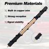 Acdogeer Antenna for Ford F150 2009-2026 & F-150 Raptor Ford Bronco Pickup Truck Antenna Stubby Replacement, Internal Copper Coil for Enhanced Reception, Car Wash Proof, 7 inches Rubber Antennas view 4