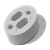 Fisheye Camera Mount, White, 6-Hole Mounting Disc view 1
