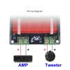 2PCS 2000/2200Hz Adjustable 150W Tweeter Frequency Divider Home Car Stereo Audio Crossover view 3