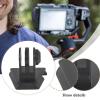 AsrMyjcx Quick Release Clamp Plate Mounting Clip Replacement Rustproof Bracket Supplies Aluminum Alloy 38mm Camera Mount Adapter Clamp, V Shape Mount view 2