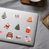 10 Pcs Merry Christmas Stickers, Cute Holiday Vinyl Decals Featuring Santa, Reindeer, Christmas Tree, Gnomes & Hot Cocoa, Festive Waterproof Stickers for Laptops, Water Bottles & Gift Wrapping view 4