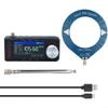 Sumsoctober Compact Mini SI4732 Radio Receiver with 1.9-Inch IPS Screen, FM/AM/LSB/USB Modes, Adjustable Brightness, Headphone and Loudspeaker Support(black) view 4