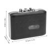 Portable Cassette Tape Recorder Player, USB C Cassette to MP3 Converter with Headphone Jack, Built in Microphone for Recording, Reverse Playback Function, Lightweight view 3