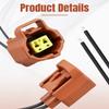 2 Pcs Engine Variable Valve Timing Vvt Solenoid Connector Wiring Harness Pigtail Plug Fit for Ford F150 F250 F350 Super Duty Mustang Explorer Expedition 4.6L 5.4L Fit for Lincoln Mark Navigator view 3