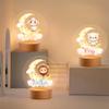 idooodle Personalized Cute Animals Acrylic Night Light, Custom Name LED Light for Nursery 48 Patterns Option Gift for Kids view 2