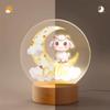 idooodle Personalized Cute Animals Acrylic Night Light, Custom Name LED Light for Nursery 48 Patterns Option Gift for Kids view 3